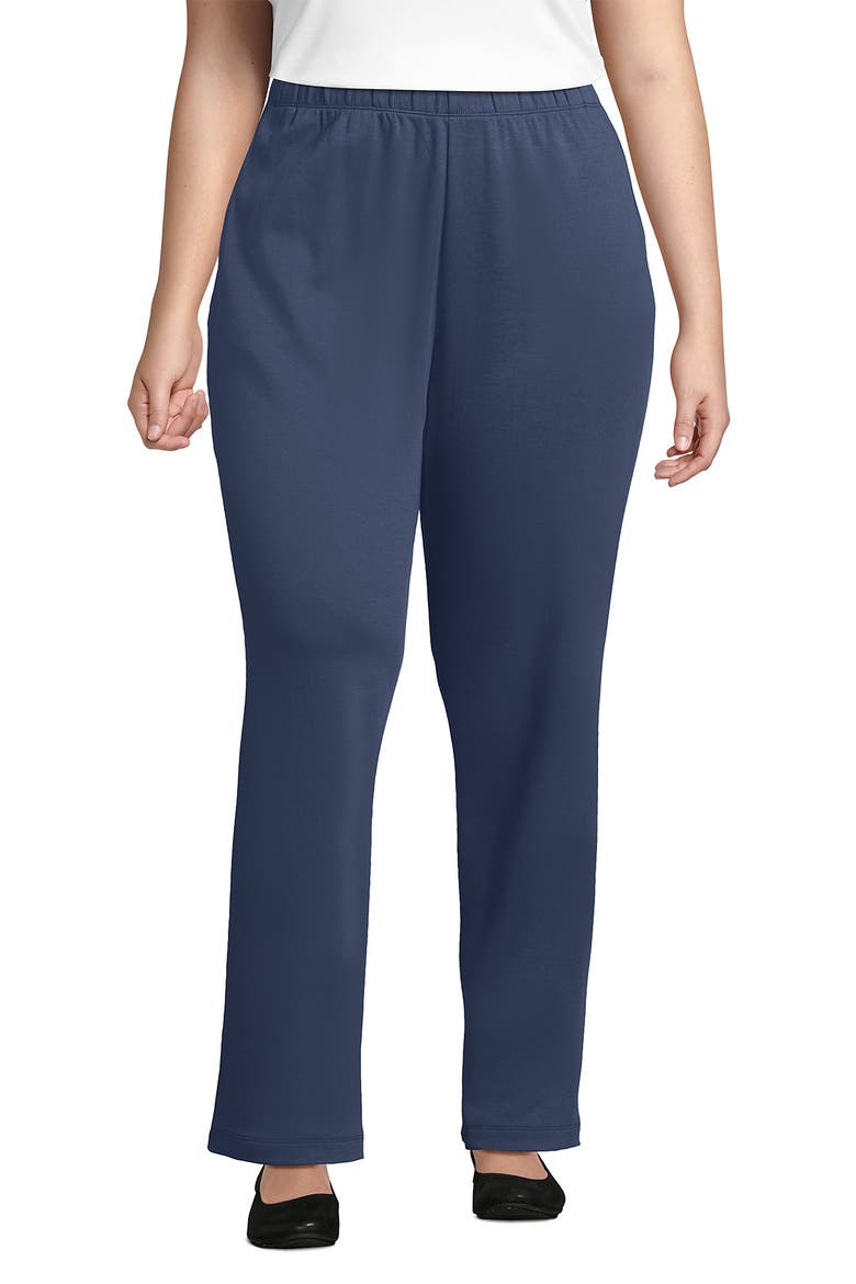 Sport Knit High Rise Pants, Alternate, color, Nightfall Blue