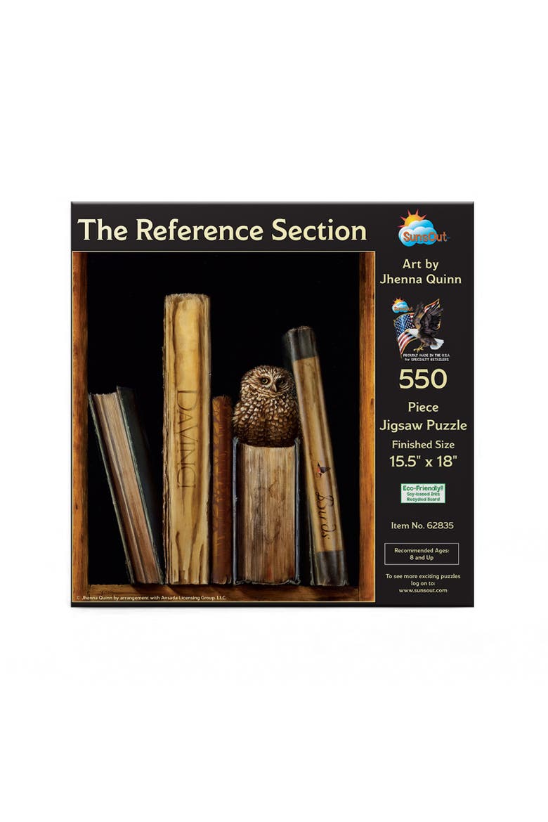 The Reference Section 550 piece Jigsaw Puzzle for Adults, Alternate, color, Multicolor