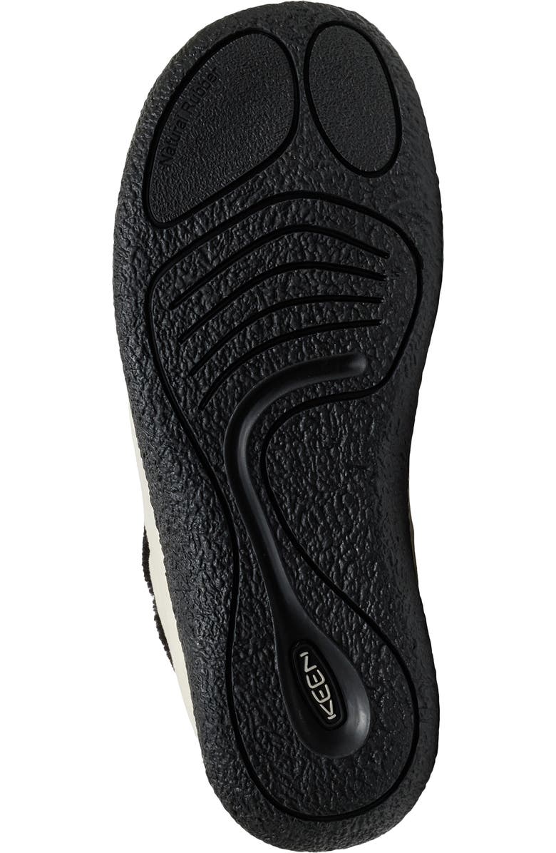 KEEN Howser III Hybrid Faux Shearling Slipper, Alternate, color, Birch/ Black