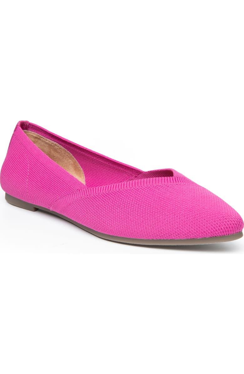 Me Too Aubri Flat, Main, color, Peony