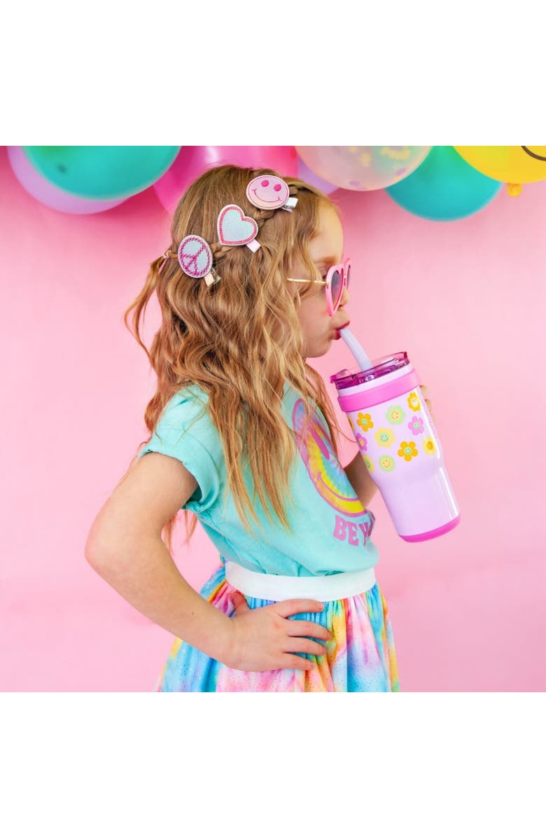 Sweet Wink Tie Dye Clip Set, Alternate, color, Multicolor