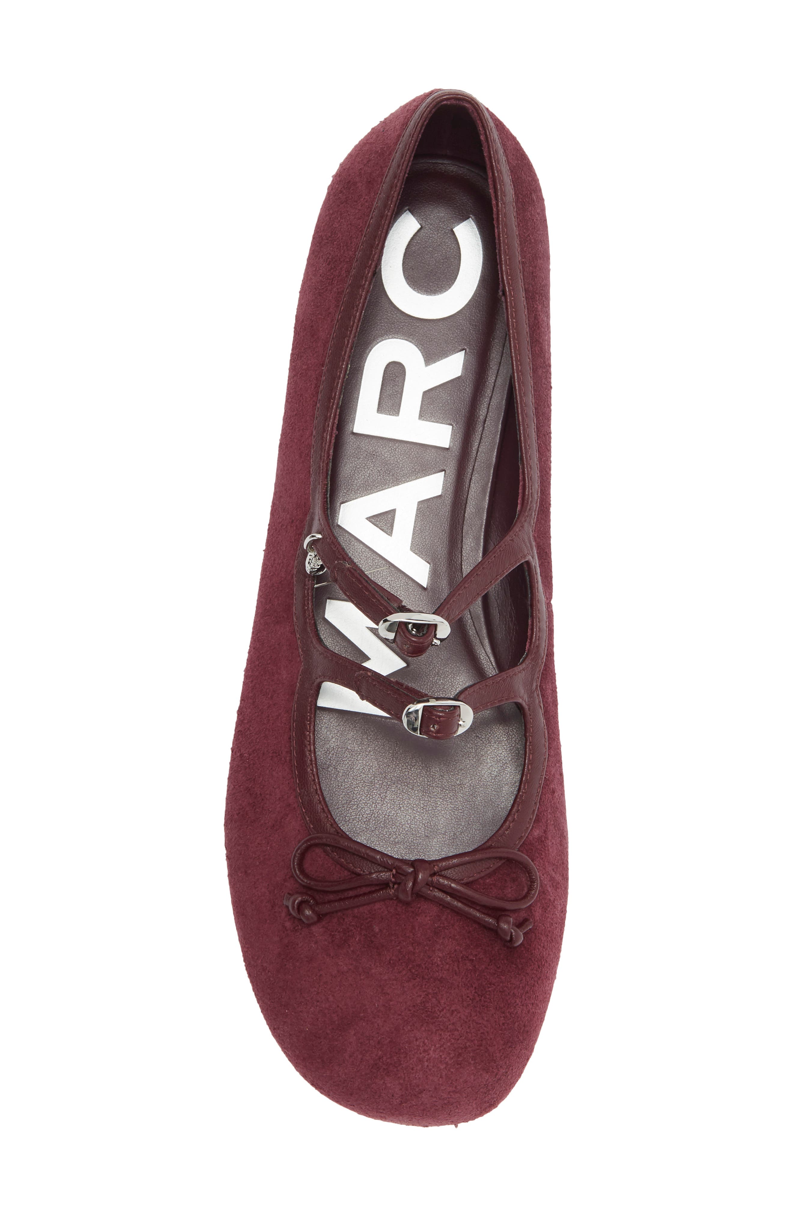 The Kiki Mary Jane Ballerina Flat, Alternate, color, DARK PLUM