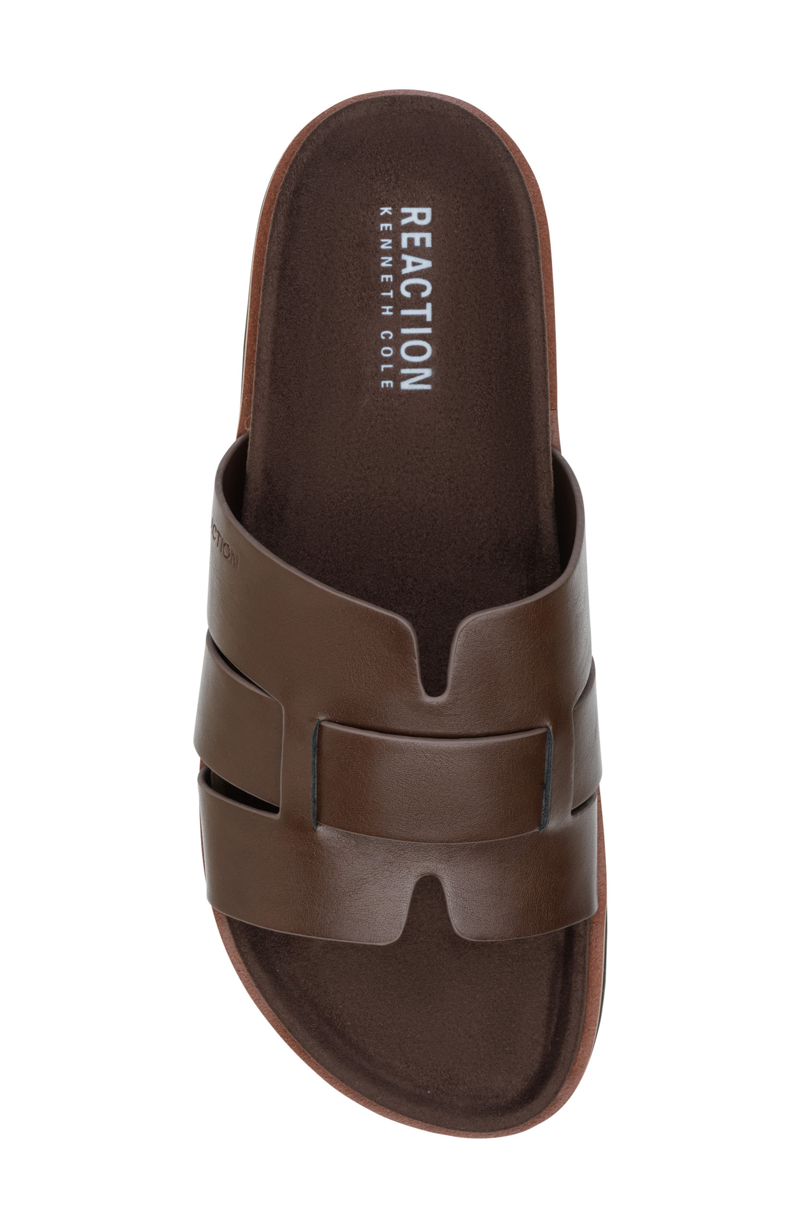 Kenneth Cole Reaction Calen Slide Sandal, Alternate, color, Medium Brown