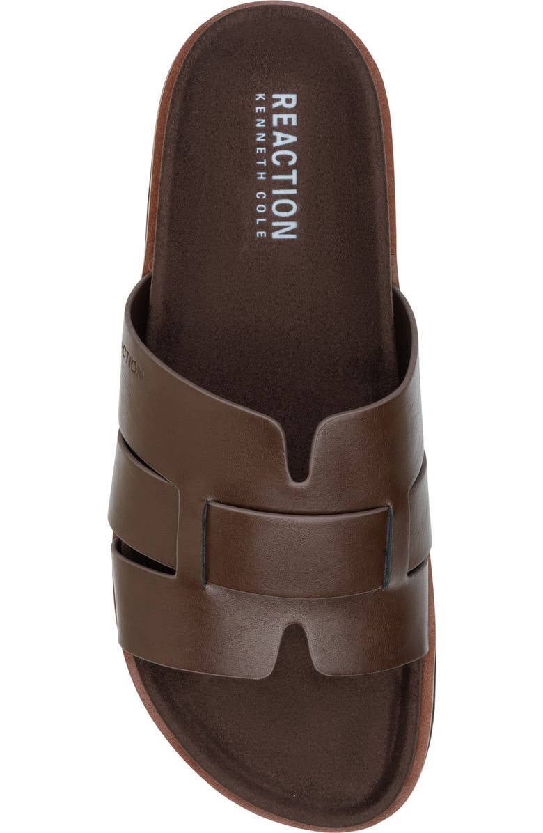 Kenneth Cole Reaction Calen Slide Sandal, Alternate, color, Medium Brown