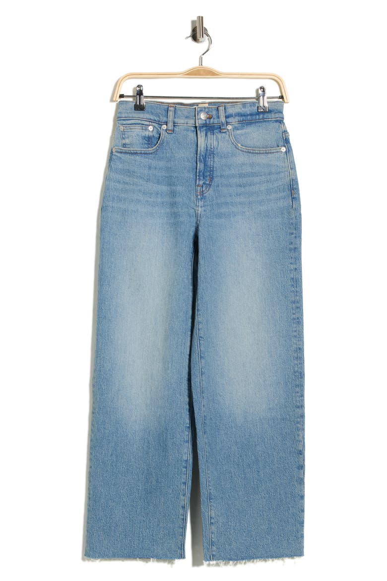 Wide Leg Ankle Crop Jeans, Alternate, color, DONORA WASH