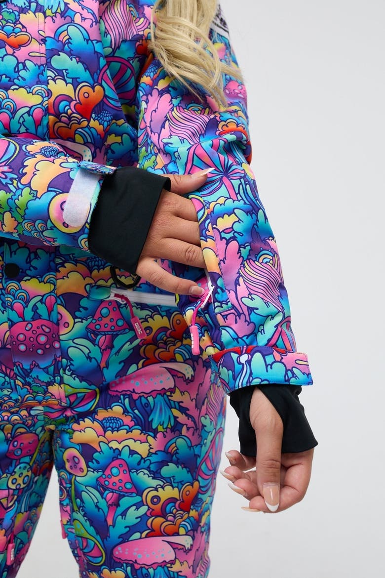 How High - Shaped Women's Ski Suit, Alternate, color, Multi-colour