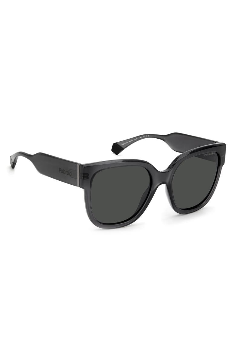 Polaroid 55mm Polarized Square Sunglasses, Alternate, color,