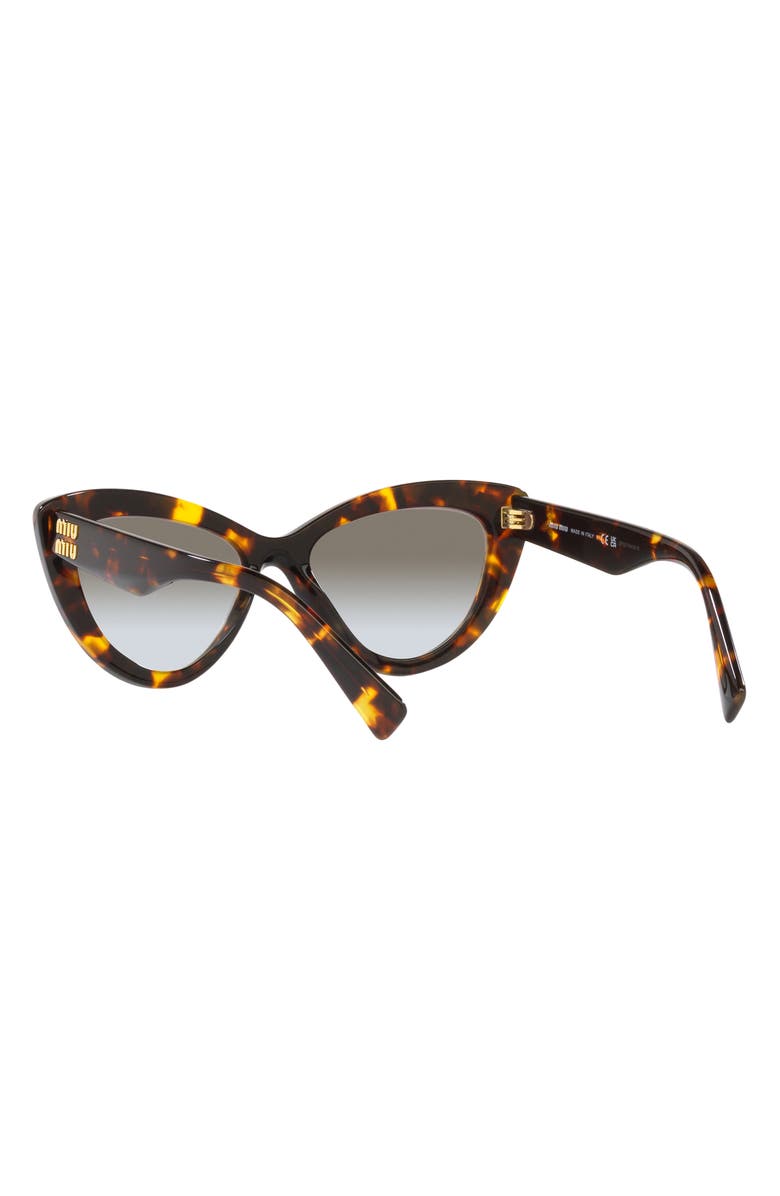 Miu Miu 54mm Gradient Cat Eye Sunglasses, Alternate, color, 