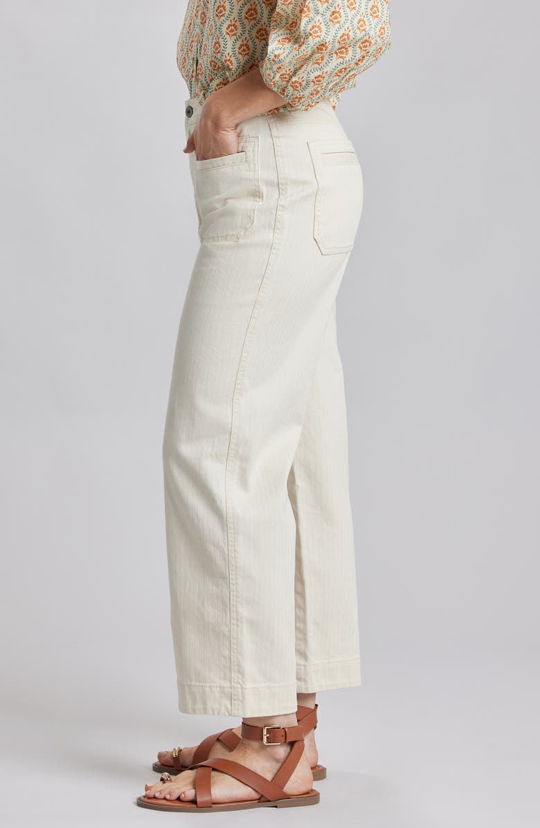 SUPPLIES BY UNIONBAY Jenni Solid Crop Jeans, Alternate, color, Alabaster