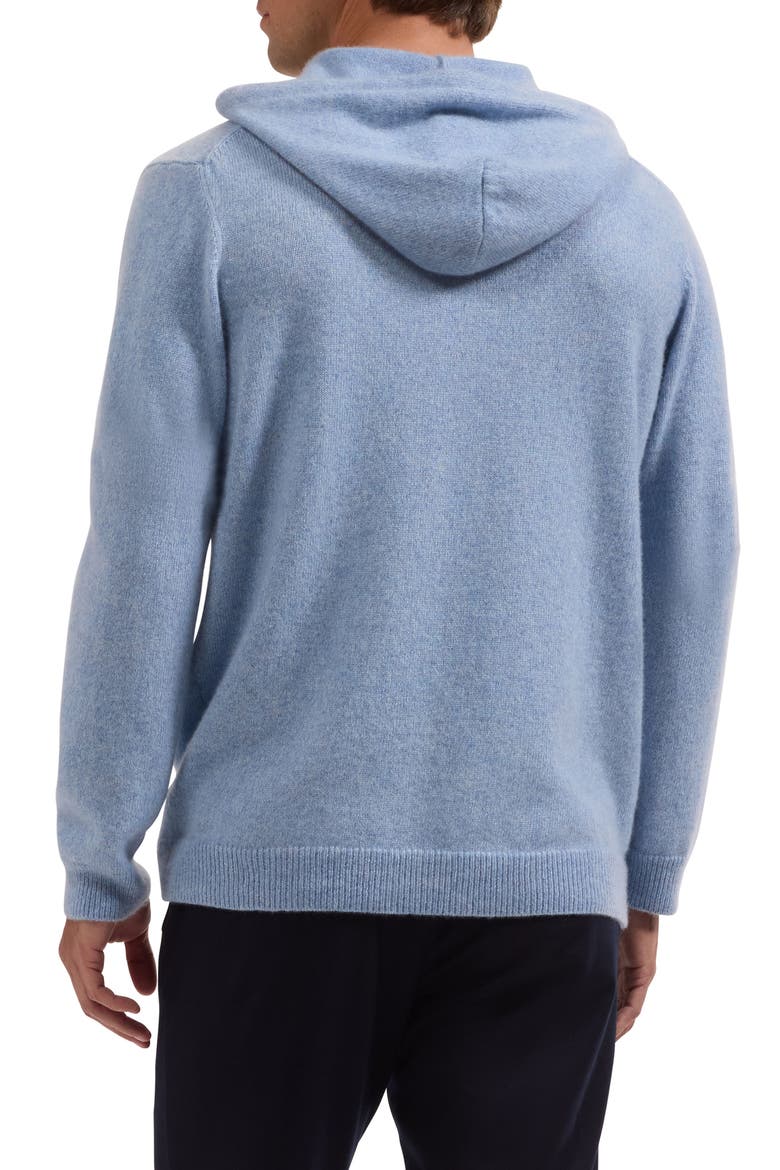 Cashmere & Silk Hoodie, Alternate, color, ICE