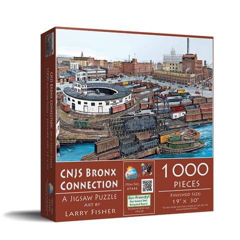 CNJX Bronx Connection 1000 piece Jigsaw Puzzle for Adults