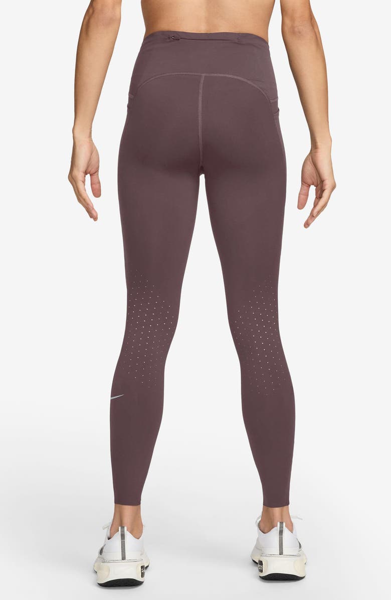 Nike Swift High-Waisted Pocket 7/8 Running Leggings, Alternate, color, 502 Tattoo/Refsil