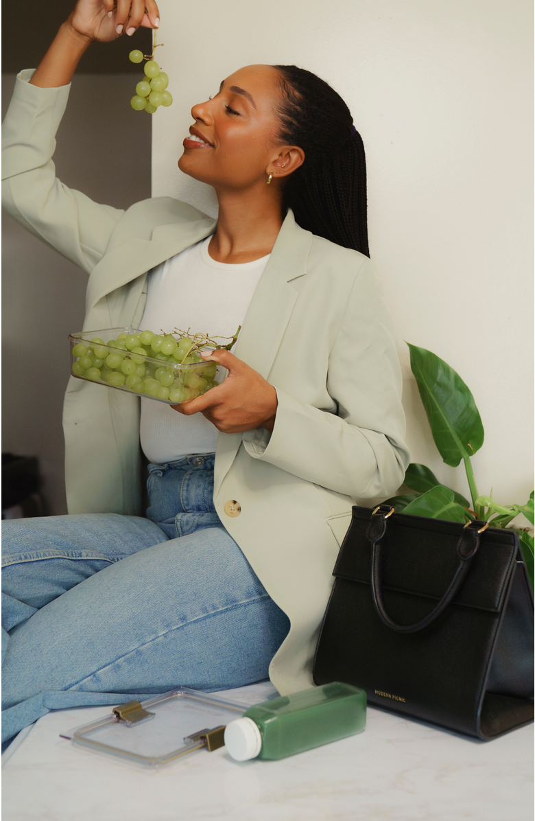 Modern Picnic THE LUNCHER, Alternate, color, Black