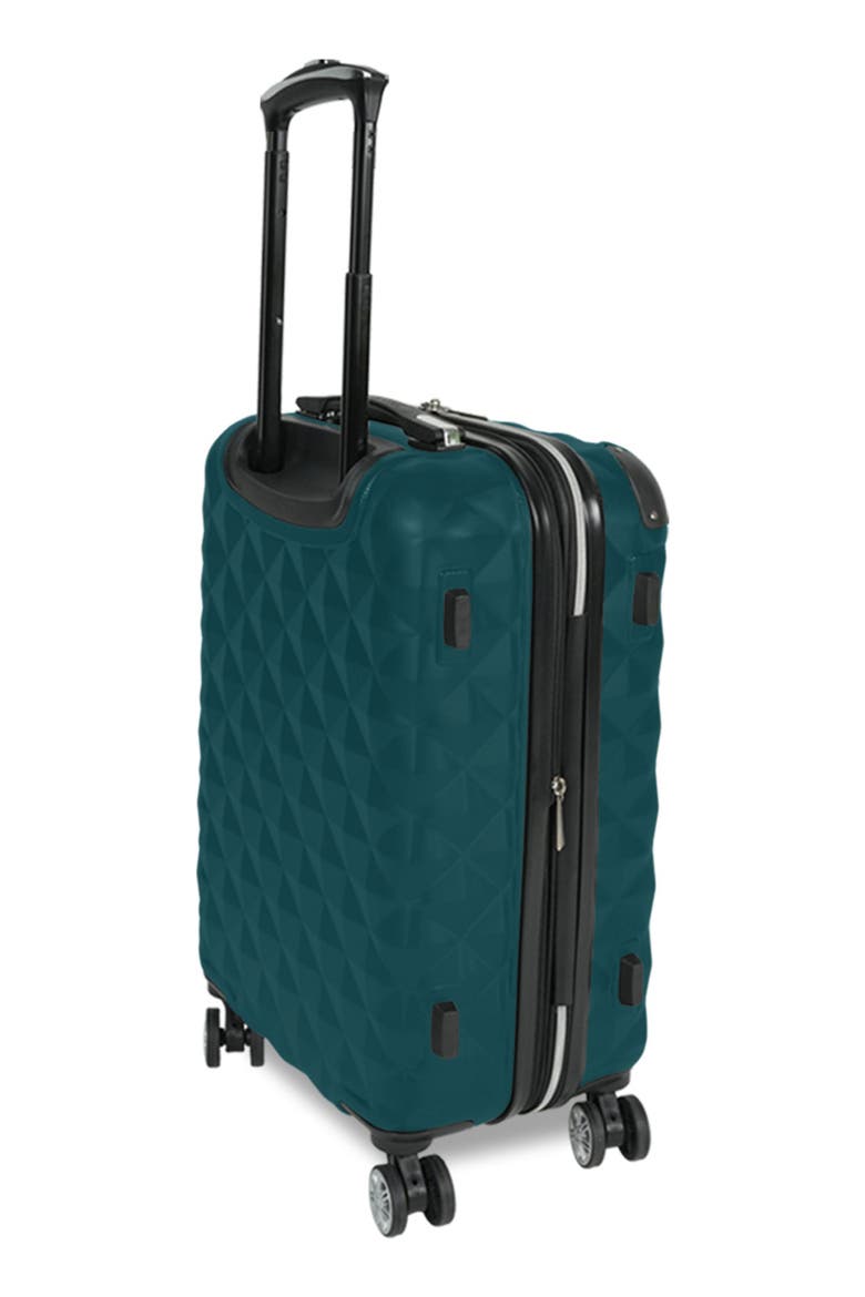 Diamond Tower Hardside Luggage, Alternate, color, DEEP TEAL