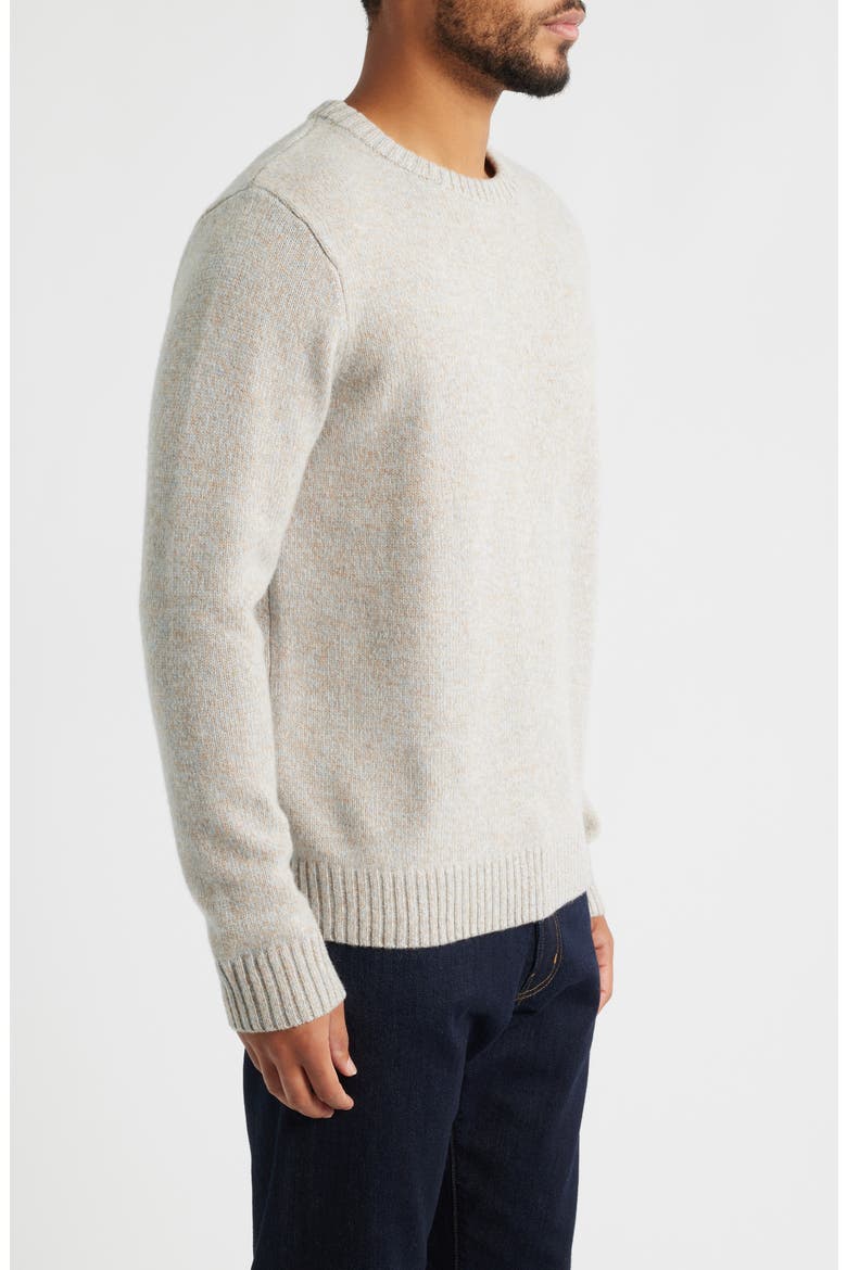 Girvan Merino Wool Sweater, Alternate, color, SAND