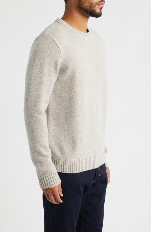 James Campbell Girvan Merino Wool Sweater In Gray