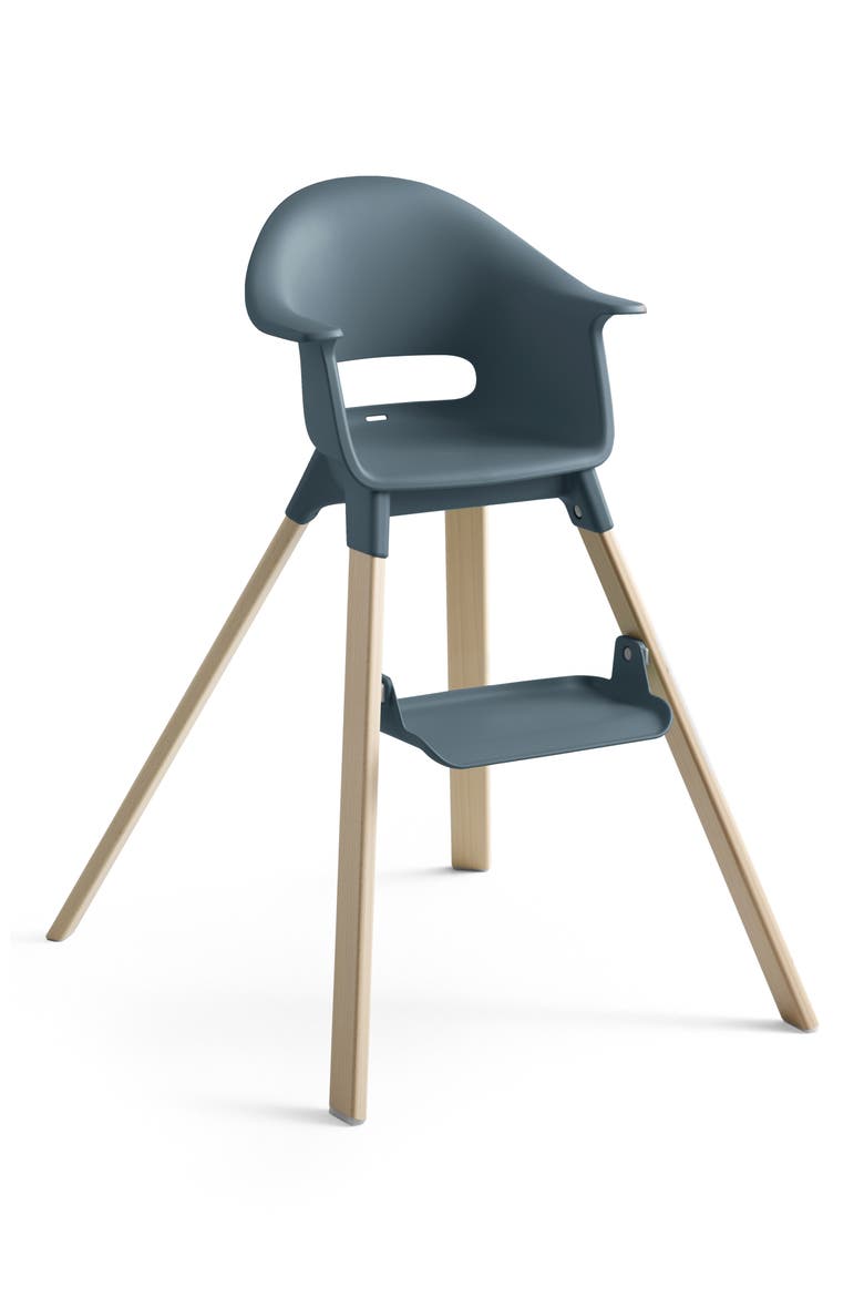 Clikk Highchair, Alternate, color, FJORD BLUE