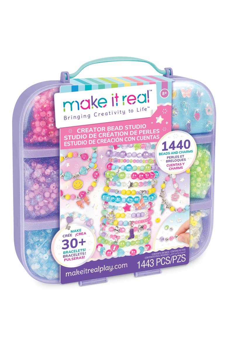 Creator Bead Studio Bracelet Making Playset, Main, color, MULTI