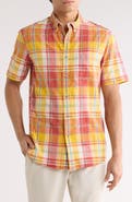 Vintage 1946 Madras Short Sleeve Button-Down Shirt