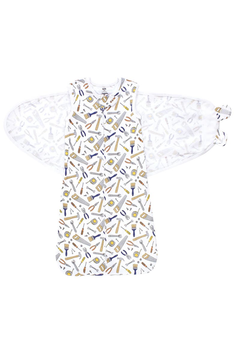 Convertible Swaddle Sleep Sack, Alternate, color, Construction Work