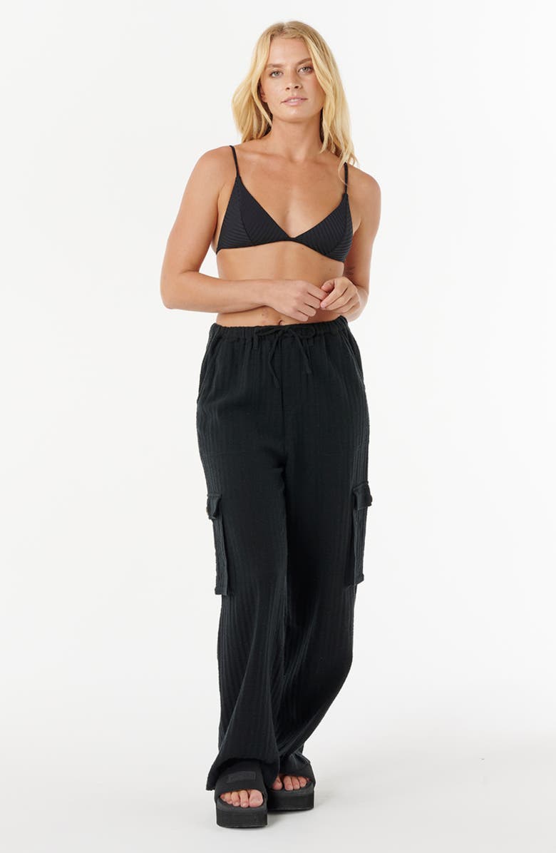 Rip Curl Oceanic Textured Stripe Cargo Pants, Alternate, color, 