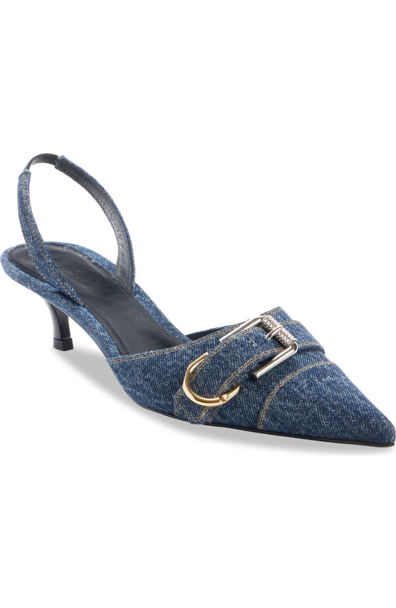 Givenchy Voyou Pointed Toe Slingback Pump, Main, color,