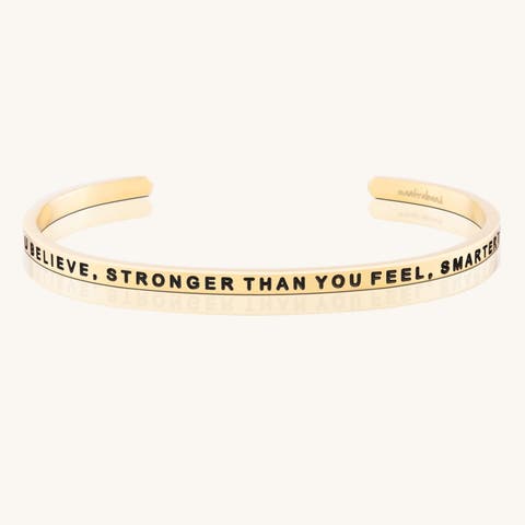 Braver, Stronger, Smarter bracelet