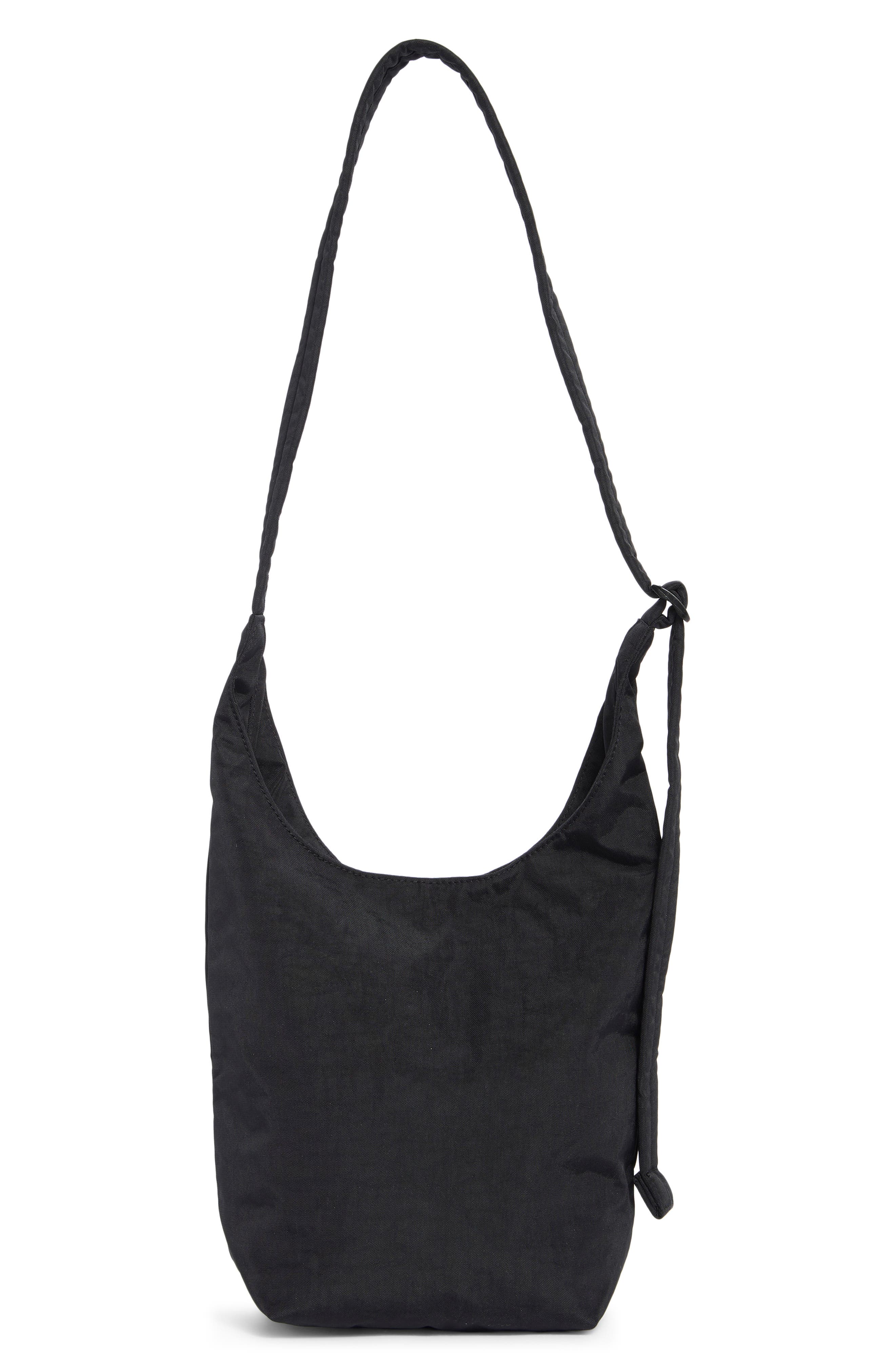 Baggu Small Nylon Sling Bag, Alternate, color, Black