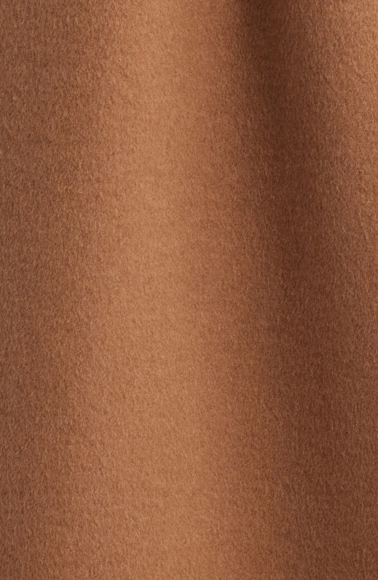 BCBGMAXAZRIA Houndstooth Double Face Belted Coat, Alternate, color, Camel