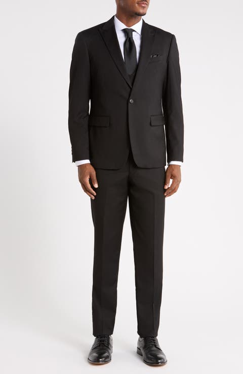 Peak Lapel 3-Piece Suit