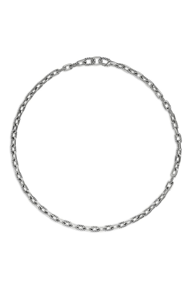 DY Madison Extra Small Necklace, Alternate, color, SILVER