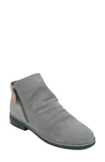 Gentle Souls Emma Ankle Bootie In Gray