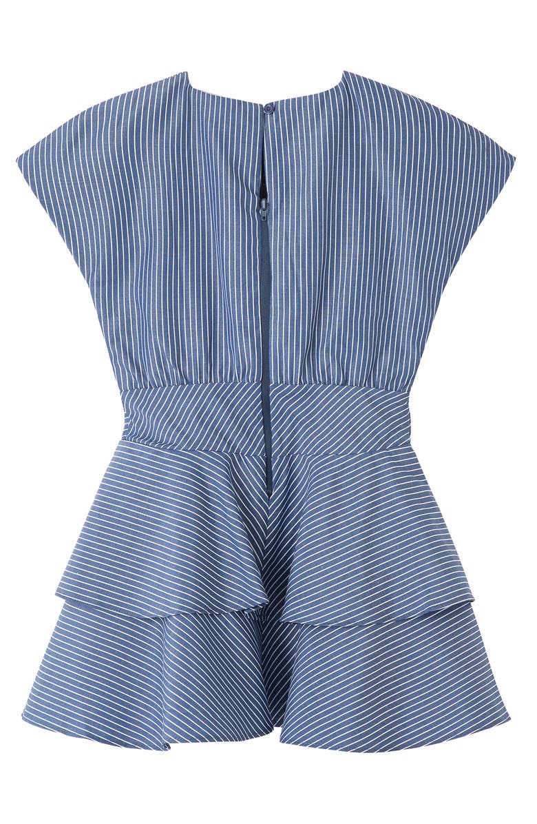 Habitual Kids Kids' Danni Dropwaist Peplum Dress, Alternate, color, 