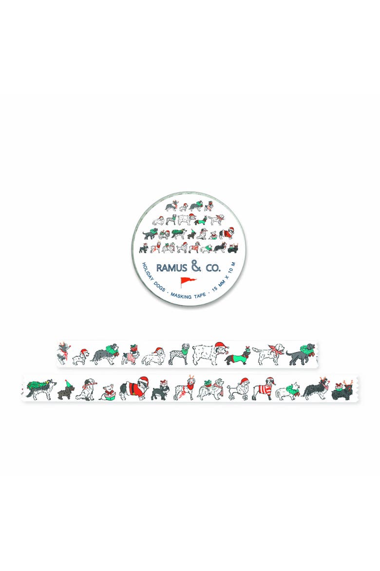 Holiday Masking Tape - 3ct Rolls, Assorted, Alternate, color, Multi-Pack