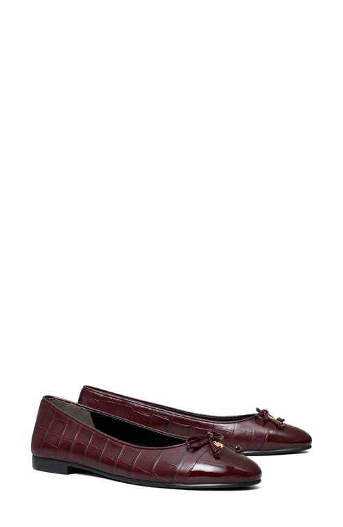 Tory Burch Cap Toe Ballet Flat