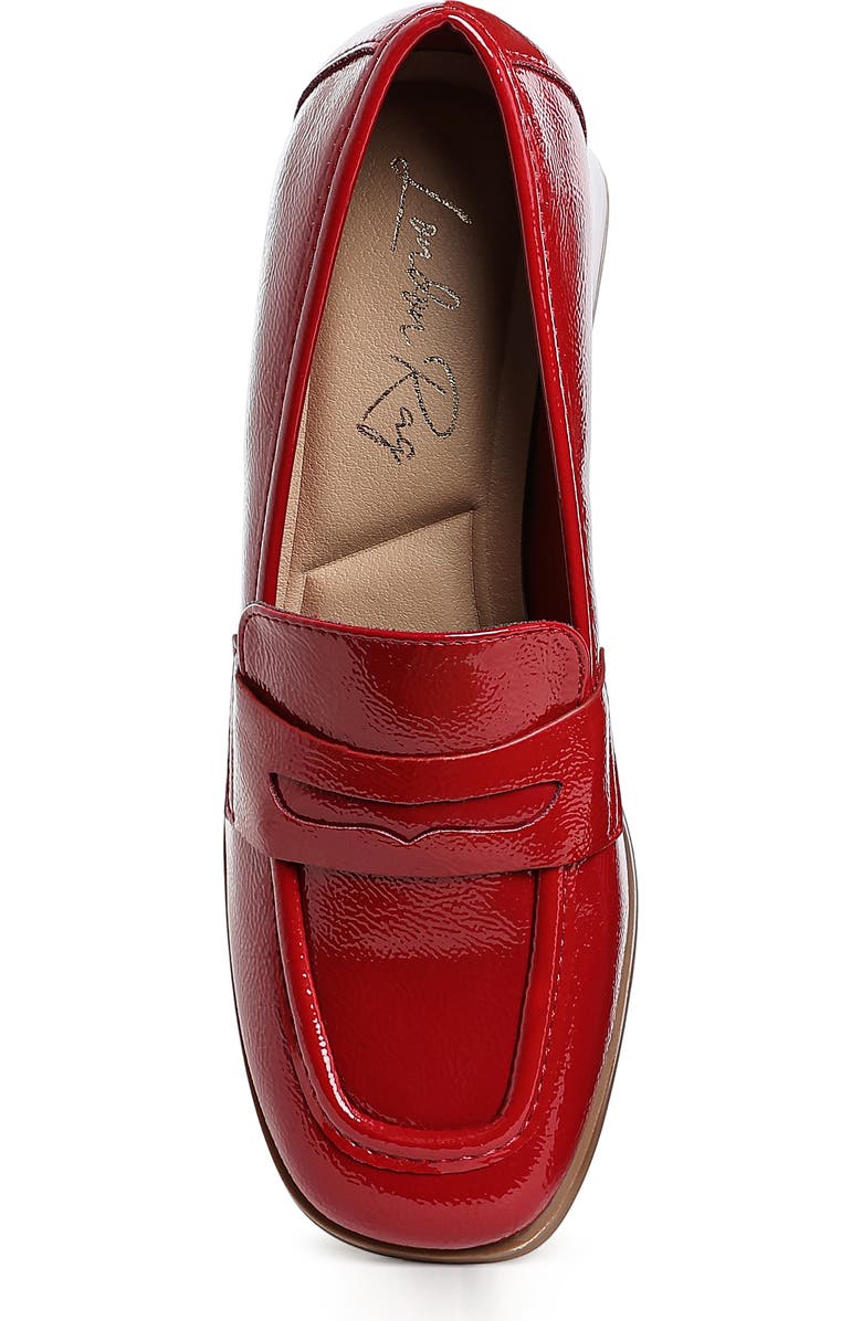 LONDON RAG Umdoni Penny Pump, Alternate, color, Burgundy