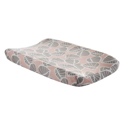 Calypso Leaf Print Baby Changing Pad Cover