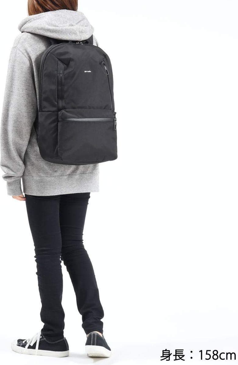 PACSAFE Metrosafe X 20L backpack, Alternate, color, Black