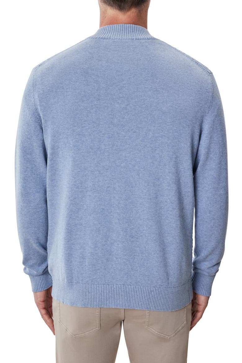 Gellar Half Zip Sweater, Alternate, color, LIGHT BLUE