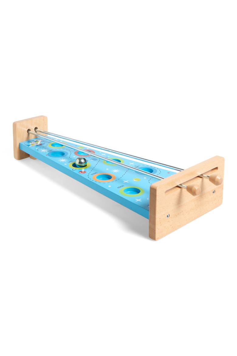 2-in-1 Steer For The Stars & Bowling Game Set, Alternate, color, BLUE/ NATURAL WOOD