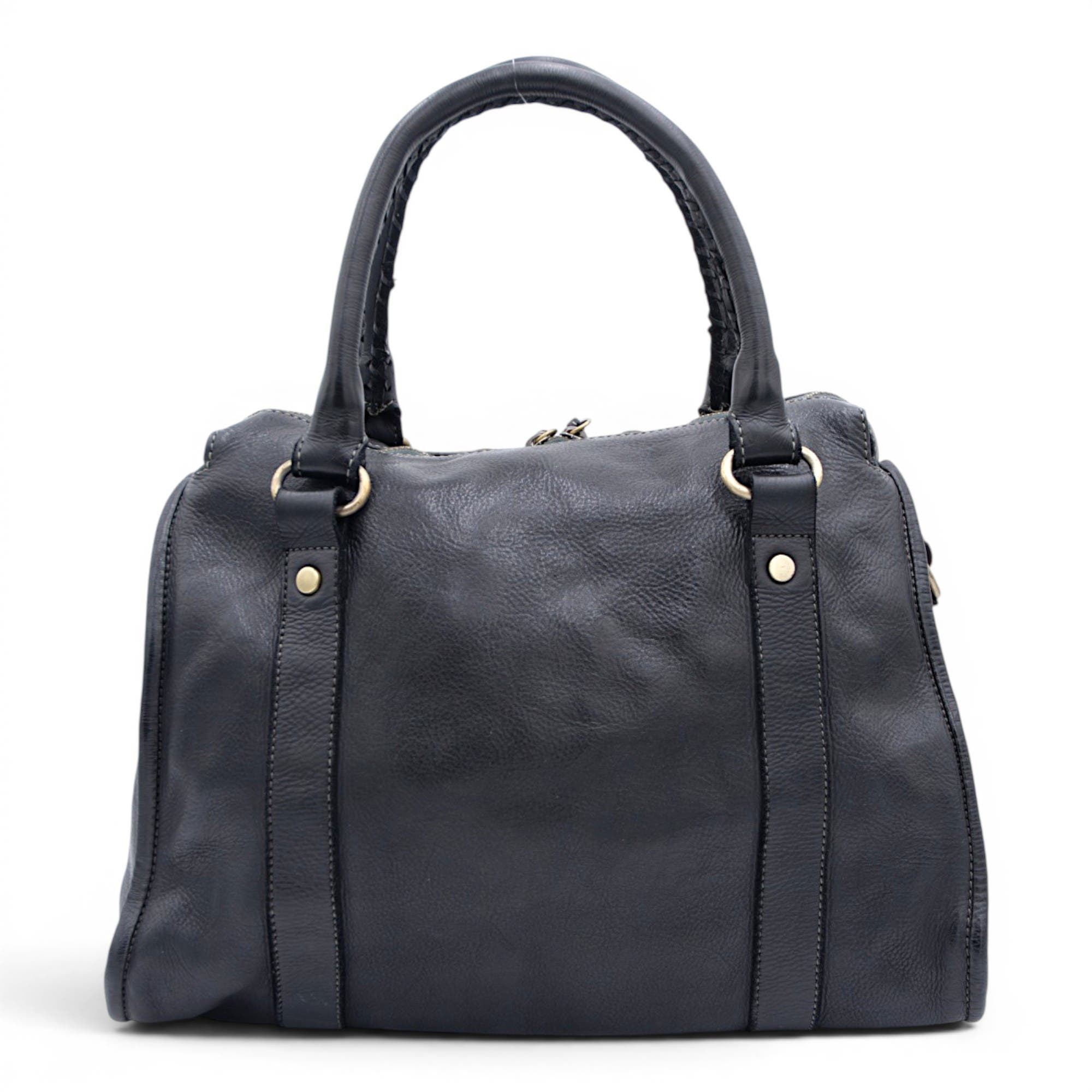 Bolsa Nova Handbags Large Pocket Satchel, Alternate, color, Black