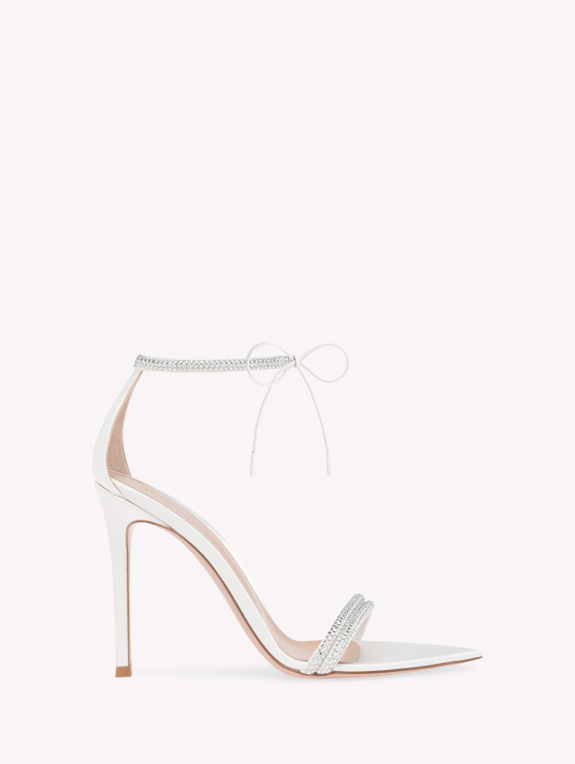 White Suede and Silk