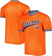 STITCHES Men's Stitches Orange Houston Astros Cooperstown Collection Team Jersey