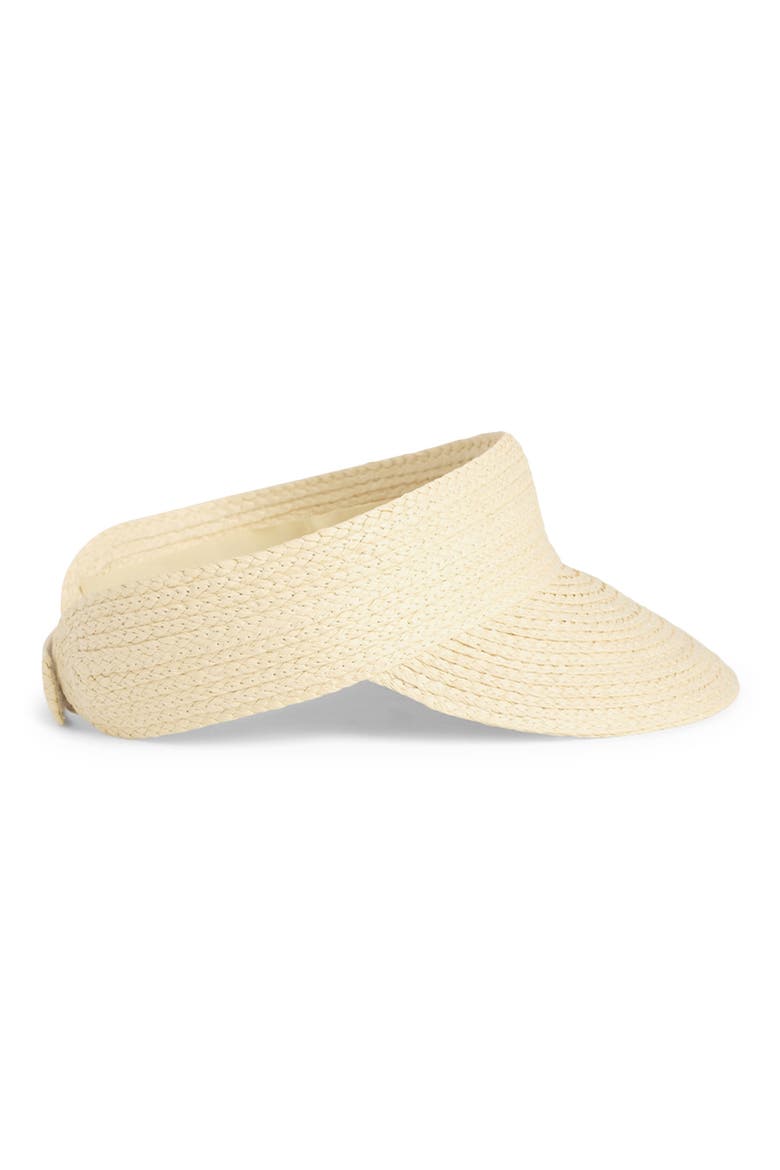 The Straw Visor, Alternate, color, NATURAL