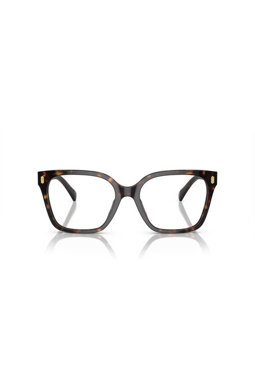 Ralph 55mm Square Optical Glasses In Brown