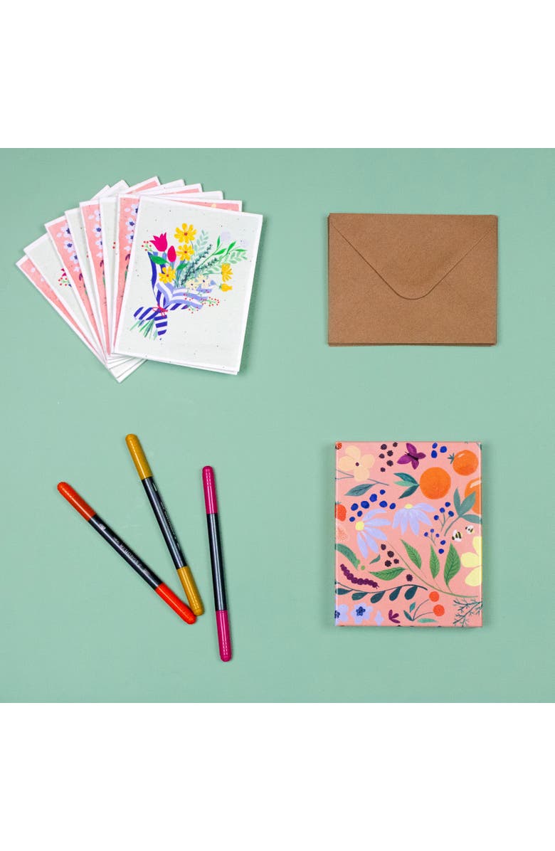 Supra Endura Seed Cards - Floral Print - 8-Pack, Main, color, Multi