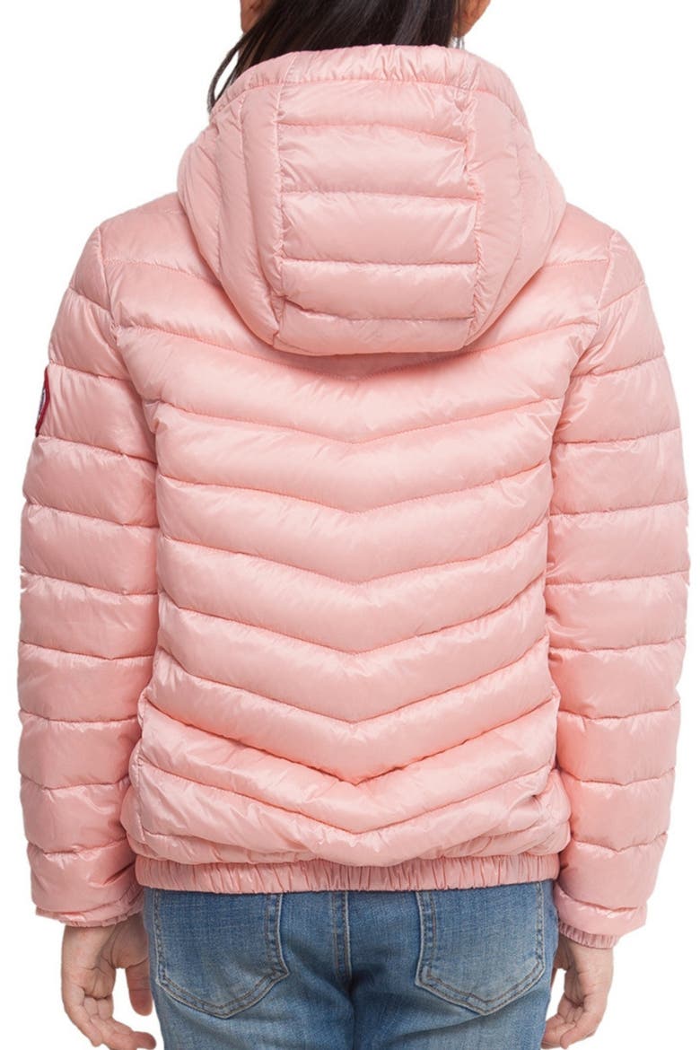 Kids' Ultra Light Quilt Packable Down Jacket, Alternate, color, Sweet Pink