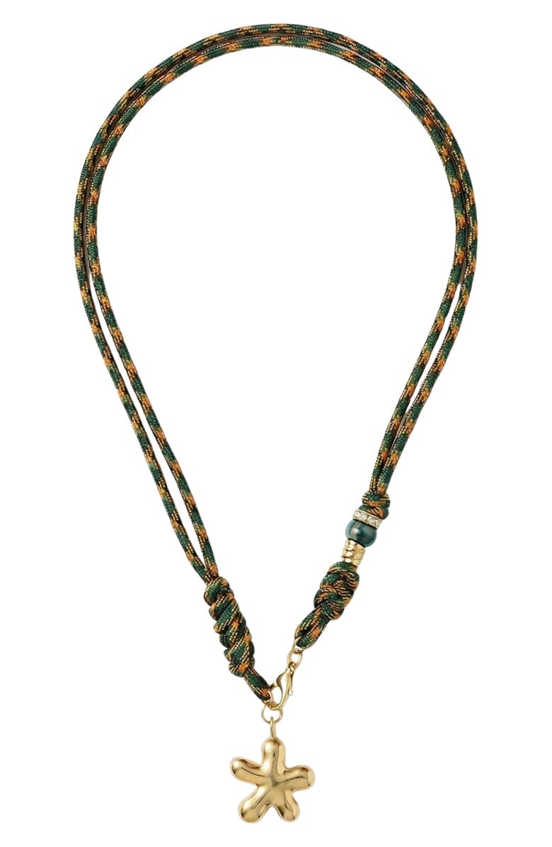 MacRae & Co. Lulu Rope Pendant Necklace, Main, color, Gold