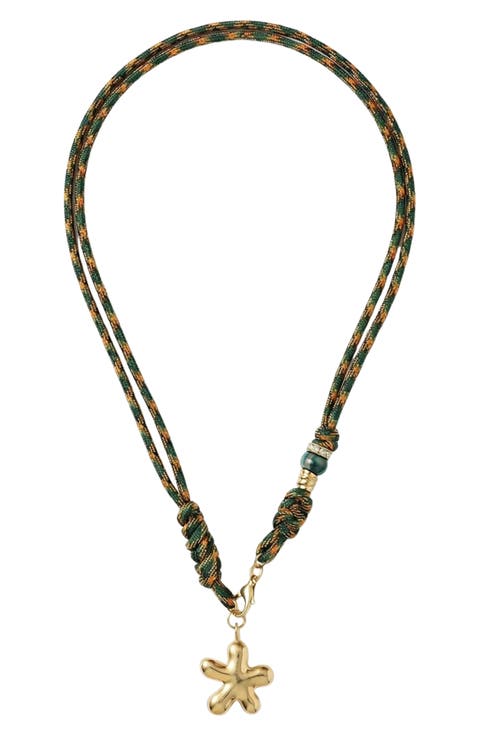 Lulu Rope Pendant Necklace