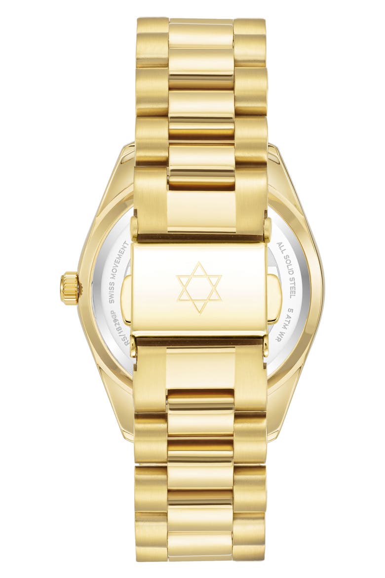 The Mazel Malachite Bracelet Watch, 36mm, Alternate, color, MALACHITE